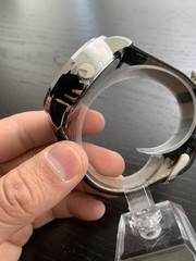 Brand New Roulette Watch Stainless Steel with Black Strap