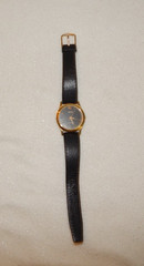 Vintage Orient Quartz Black Dial Automatic Men’s Watch Pre 1970 Gold plated GUC