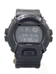 CASIO G SHOCK Quartz Wristwatch Digital BLK BLK DW 6900BBW
