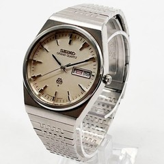 Battery Seiko Grand Quartz Twin Watch Men 1979 Tour 1 Month
