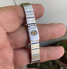 Cartier Santos Vendome Ronde Gold & Steel Quartz Ladies Watch working condition