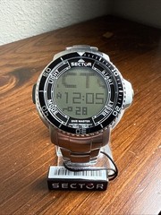 Sector Men’s R3253967001 Dive Master Touch Scroll NOS Digital Watch