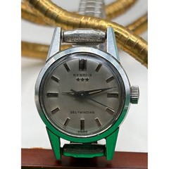 Vintage Benrus Automatic Men’s Silver Tone Self Winding 7001 Series Watch