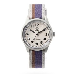 CITIZEN Q&Q Smilesolar Analog R01A-002JK Men’s Watch Purple Polyester Band NEW