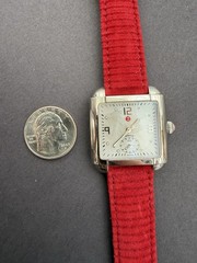 Rare Michele URBAN Mother Of Pearl Womens watch 3 Michele bands MW02H00