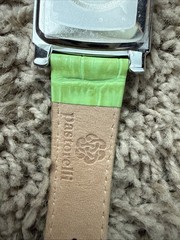 Pastorelli Genuine Leather Quartz Analog Ladies Watch SWISS MADE Nice AS IS VTG