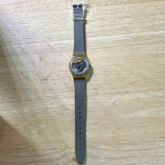Swatch Originals Swiss Made Quartz Blue Bay Vintage Watch 1987
