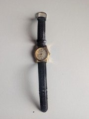 Casio MTP-1096 – Gold Tone with Dark Brown Straps