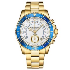 Aquadiver 3966 Gold/Stainless Steel | White Dial Wristwatch 3966.4