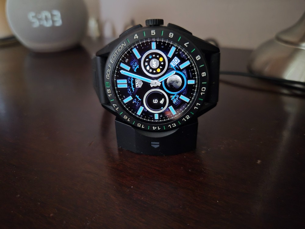 Tag Heuer Connected Men’s Watch SBG8A E4 Smartwatch Black Rubber 45mm