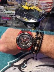 TechnoMarine Carbon Nautic Automatic Limited Edition 45mm Red/Black $1600 msrp.