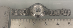 Vtg Fossil Watch Stainless Steel 100M 330ft Water Resistant PR 5339 1.5″Dial