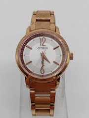 CITIZEN xC Eco-Drive Radio White Dial Steel Watch 14.5cm