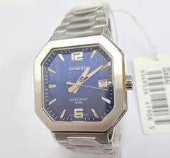 CASIO MTP‑B195 Series MTP-B195D-2AV Blue Dial Analog 38 mm New Men’s Watch