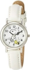 Citizen Q&Q Peanuts Snoopy White Women Watch Woodstock P003-314Ladies From Japan