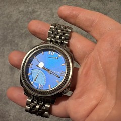 Vince Camuto VC/1002DS Blue Dial Men’s Quartz Watch Stainless Steel Bracelet