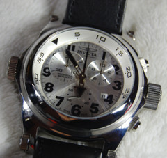Swiss Made INVICTA I-FORCE Model #4831 52mm CHRONOGRAPH Pilot Aviator Watch