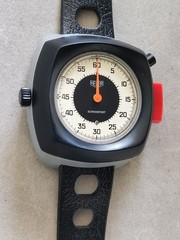 Vintage Heuer Supersport 775.901 Wrist Stopwatch NOS, 22mm Genuine Tropic Sport