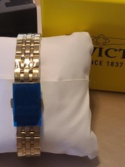 Invicta Wildflower Women’s Watch – 33mm, Gold, Pink Dial, Engraved Dial