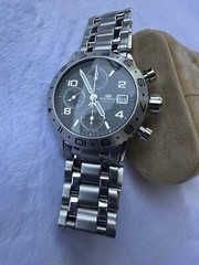 Philip Watch 7750 Automatic Chronograph Men’s Watch 44mm Original SS Bracelet