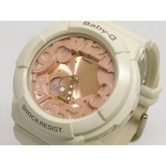 CASIO Women s Watch BABY G BGA 131 Neon Dial White Pink Quartz