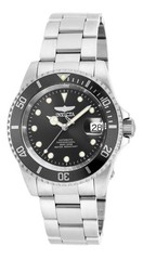 Men’s Pro Diver Automatic Silver Watch – Japanese Movement, Analog Display