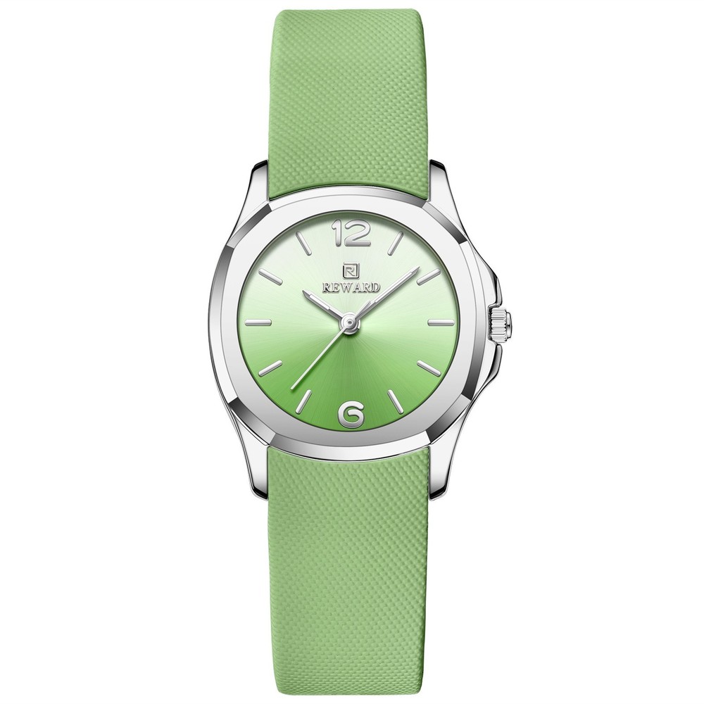 REWARD Women’s Silicone Gradient Sunray Dial Exquisite Luminous Quartz Watch