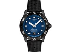 NEW TISSOT T1208073704100 SEASTAR 1000 40MM BLACK CASE RUBBER T120.807.37.041.00