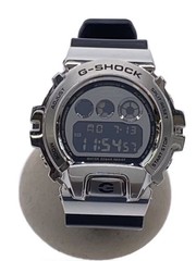 CASIO G SHOCK Quartz Watch Analog Rubber BLK BLK GM 6900