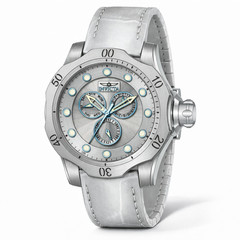 Invicta Venom Arctic Glacier Men’s 54mm Multifunction Leather Quartz Watch 49173