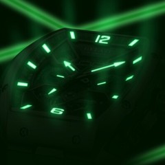 Men’s Automatic Mechanical Watch Tonneau Sapphire Glass 50M Waterproof Luminous