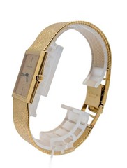 Patek Philippe Vintage 18K Yellow Gold Bracelet Watch 3491 Box Service Papers