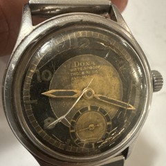 WWII DOXA Military vtg Swiss Watch ww2 40’s Mechanical Work See Photo Condition