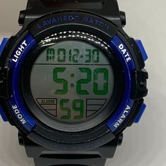 LAVAREDO Mens Digital Sports Military watch Waterproof 43mm running