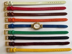 [N MINT] Vintage FENDI 640L 9 Colors Change Belt Women’s chameleon Quartz Watch