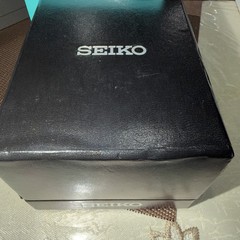 Seiko Unisex Analog Quartz Watch Black/Silver