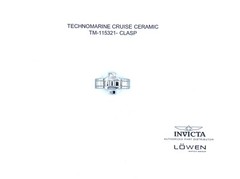 TechnoMarine Cruise Ceramic TM-115321 Clasp