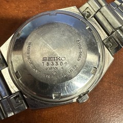 SEIKO Watch 6309-8049 17 Jewels Automatic Japan Movement Broken Band