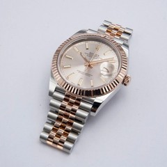 Rolex Datejust 41 126331 Sundust Dial Rose Gold Mens Watch