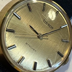 Tissot Stylist President UFO Men’s Wrist Watch Swiss Made Diver Style W/Box
