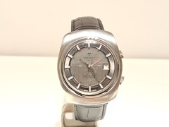 VINTAGE RARE MEN ST.STEEL SWISS ALARM MECHANICAL WATCH”TISSOT”SONOROUS NAVIGATOR