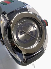 Excellent GUCCI Gucci SYNC 137.1 Genuine Rubber Belt Men Watch