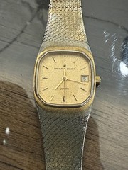 Universal Geneve Women’s Watch Gold 23mm Vintage New Battery – USA Seller