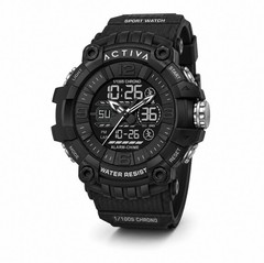 Activa Ardus X Invicta Digital Men’s Watch – 58mm. Black NEW