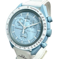 Swatch Mission to Uranus SO33L100 Unused Omega Collaboration Watch Men’s Japan