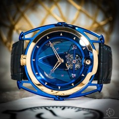 De Bethune DB28 Kind of Gold Blue Titanium Rose Gold DB28BRUS Box & Papers