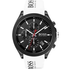 Original Hugo Boss Men’s Watch 1513718, Black Dial Stainless Steel Chronograph.