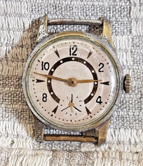 Wrist watch ZIM-POBEDA 40-50s Vintage Russian SOVIET USSR men’s MECHANICAL