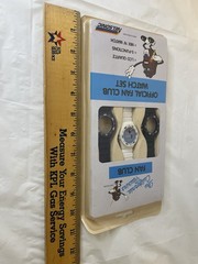 1987 NEW California Raisins Fan Club LCD Watch Set Mix N Match Nelsonic