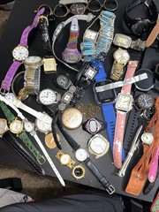 watches for parts or repair, *As Seen In Pictures* As Is.